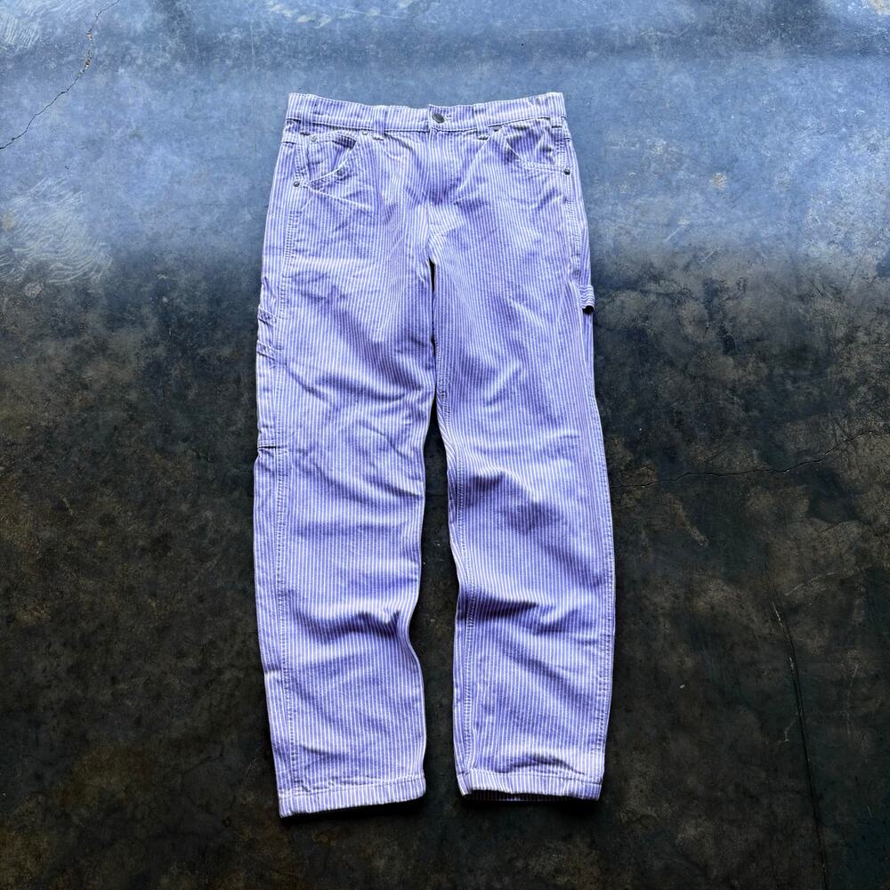 Unique Vintage Style Rare Pink Dickies Carpenter Jeans - Picture 2 of 5